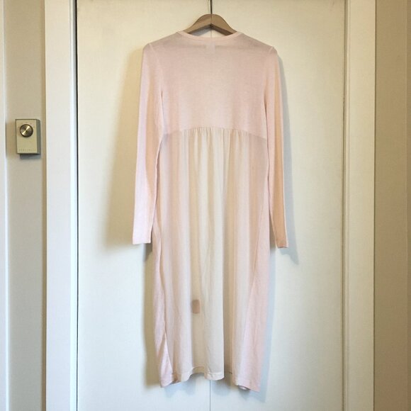 Powder Pink Open Duster Princess Babydoll Cardigan - Picture 2 of 12